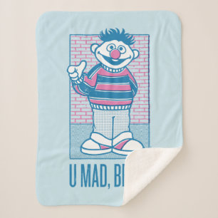 Cobertor Sherpa Ernie   U Louco, Bert?