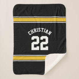 Cobertor Sherpa Esporte Novelty de Jersey Personalizado