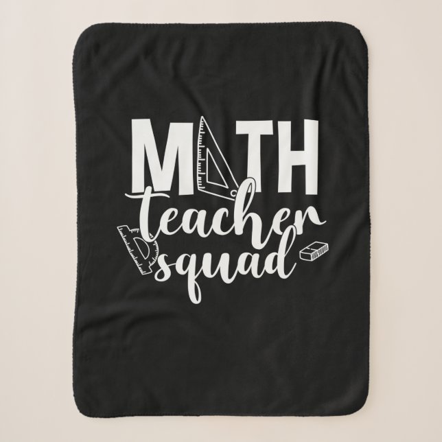 Cobertor Sherpa Esquadrão de Professores de Matemática (Frente)