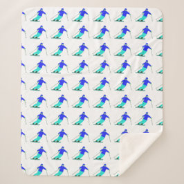 Cobertor Sherpa Esqui de esqui de esqui de esqui de esqui