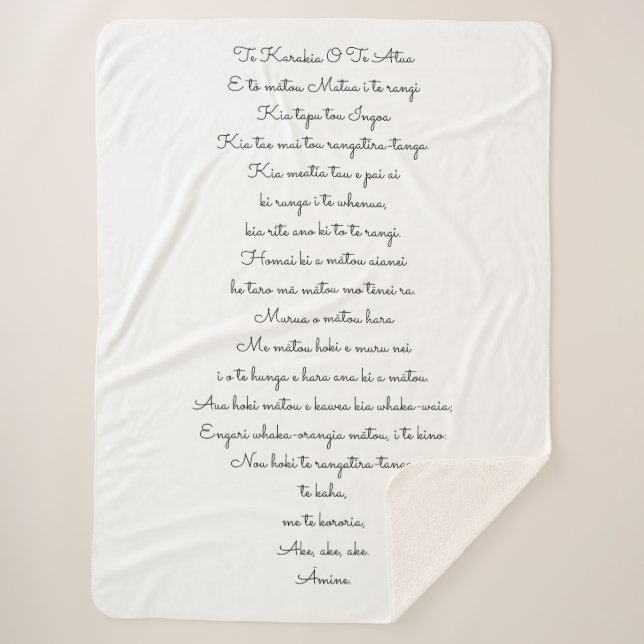 COBERTOR SHERPA ESTILO DE DESIGN E ARTE EM BRANCO (Frente)