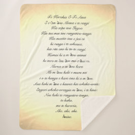 COBERTOR SHERPA ESTILO DE DESIGN E ARTE EM BRANCO