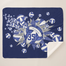 estrela branca azul do volleyball