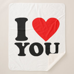 Cobertor Sherpa Eu Te Amo