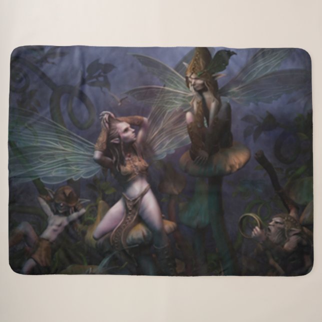 COBERTOR SHERPA FAIRY TROOLES (Frente (Horizontal))