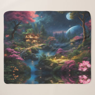 Cobertor Sherpa Fantasy Home e Jardim