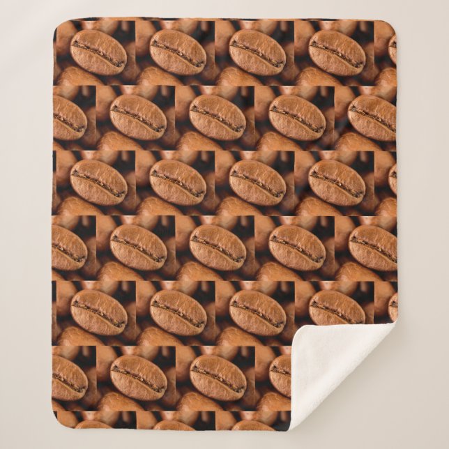 Cobertor Sherpa Feijão magro (Frente)