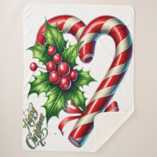 Cobertor Sherpa Feliz Natal