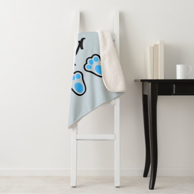 Cobertor Sherpa Felz pascoa azul (In Situ)