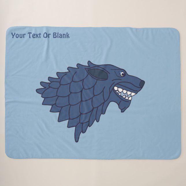 Cobertor Sherpa Fenrir/Fenriswolf (Frente (Horizontal))