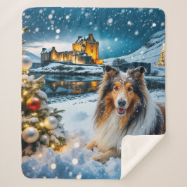 Cobertor Sherpa Férias de Collie