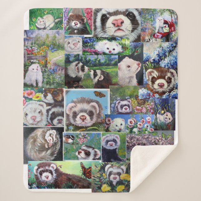 Cobertor Sherpa FERRET Sherpa Blanket (Frente)