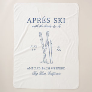 Cobertor Sherpa Fim de Semana Après Ski Com a Noiva Para Ser Bach