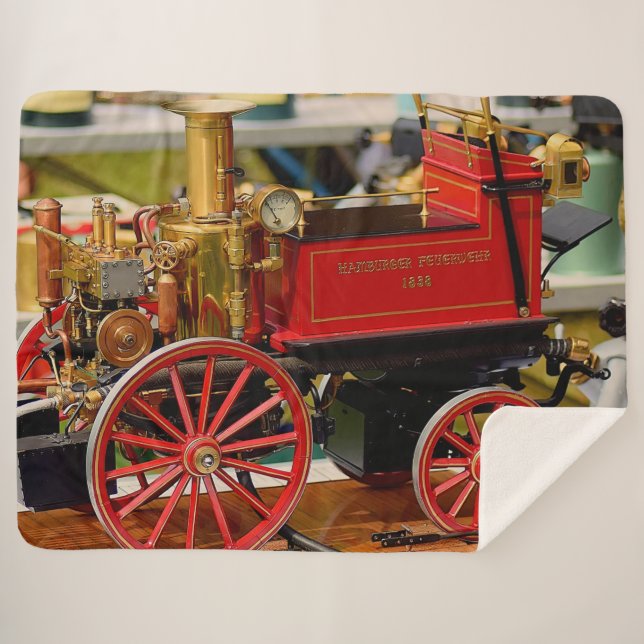 COBERTOR SHERPA FIRE WAGON (Frente (Horizontal))