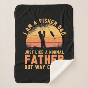 Cobertor Sherpa Fisher Eu Sou Um Pai De Fisher