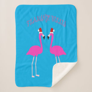 Cobertor Sherpa Flamingos Flamingo Belles