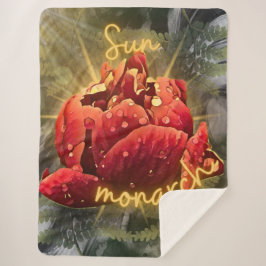 Cobertor Sherpa Flor Sherpa Blanket