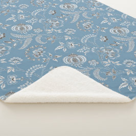 Cobertor Sherpa Floral "Avó" de Lewis Day