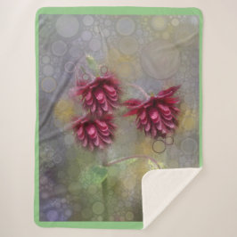 Cobertor Sherpa Flores de Verão