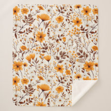 Flores E Folhas De outono De Cores De Água