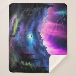 Cobertor Sherpa Floresta Encantada