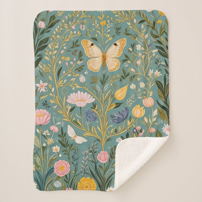 Cobertor Sherpa Flutuando Dreamscape (Frente)