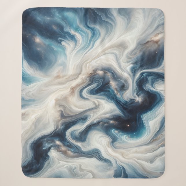 Cobertor Sherpa Fluxo de Nebula (Frente)