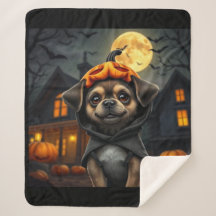 Folha de Pet Halloween Jogando 🎃 Bolinho Louco