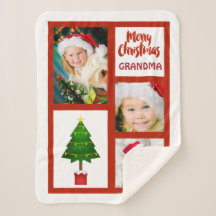 Folheto de Natal para a vovó