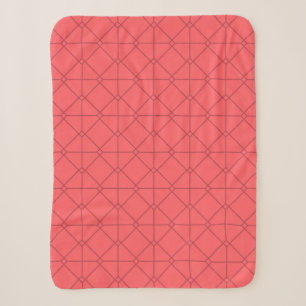 Cobertor Sherpa Folheto vermelho, legal, tendência, ilustração dec