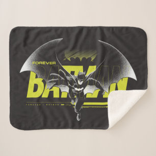 Cobertor Sherpa Forever Batman Reaching Graphic