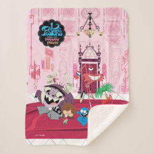Cobertor Sherpa Foster's Home for Imaginary Friends Dancing