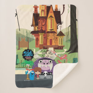 Cobertor Sherpa Foster's Home for Imaginary Friends Hanging Out
