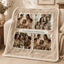 Foto Personalizada da Família - Juntos É Tudo