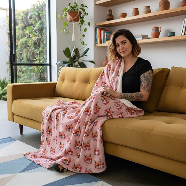 Cobertor Sherpa Fox Sherpa Blanket (Criador carregado)