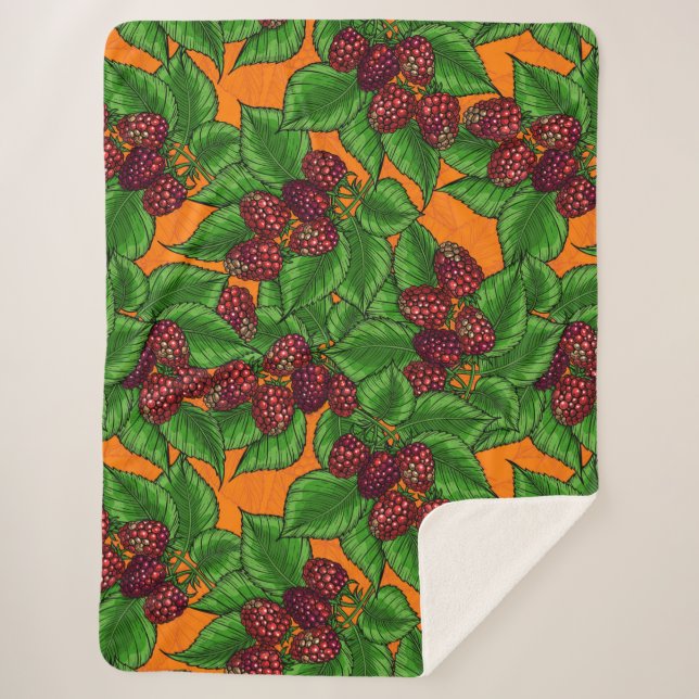 Cobertor Sherpa Framboesa (Frente)