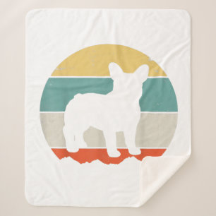 Cobertor Sherpa Francês Bulldog Frenchie Mama Mulheres Cachorro S