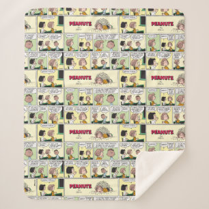 Cobertor Sherpa Franklin, Peppermint Patty & Marcie Classe de Ma