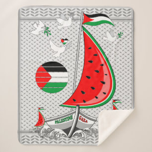 Cobertor Sherpa Freedom Global Sumud Flotilla Boats para Gaza