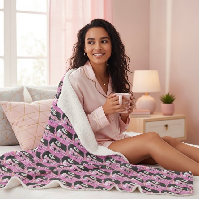 Cobertor Sherpa Friends (Criador carregado)