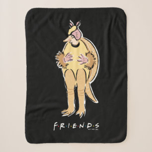 Cobertor Sherpa FRIENDS™ Tatu-Bola de Natal