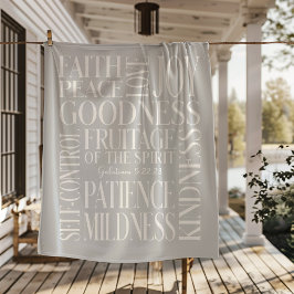 Cobertor Sherpa Fruitage of the Spirit Galatoins 5 Sherpa Blanket