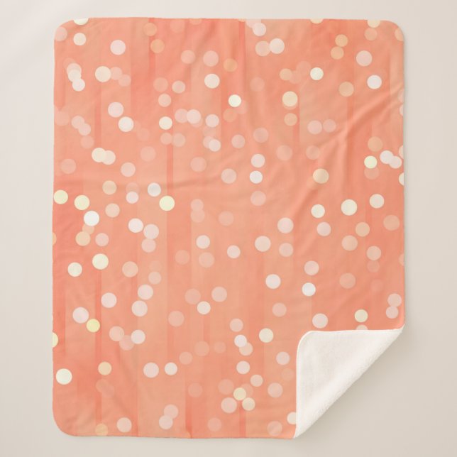 Cobertor Sherpa fundo abstrato (Frente)