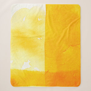 Cobertor Sherpa fundo aquarela do excelente - tintas aquarelas em