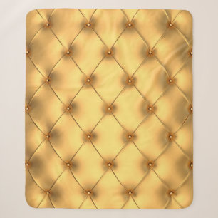 Cobertor Sherpa Fundo decorativo do ouro de brilho