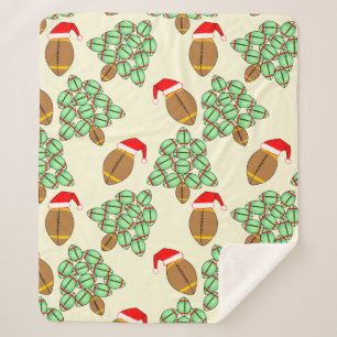 Cobertor Sherpa Futebol de Natal