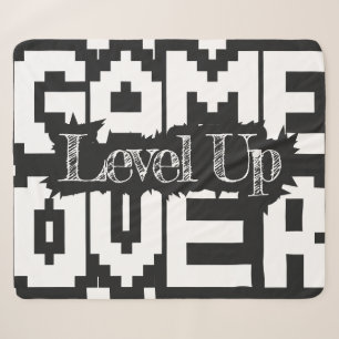 Cobertor Sherpa Game Over, Reviva os Clássicos Vintage e Suba de N
