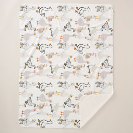 Cobertor Sherpa ganso