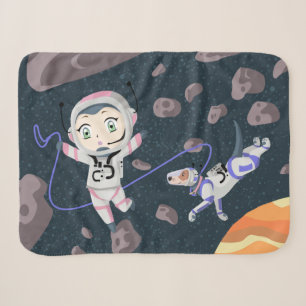 Cobertor Sherpa Garota Asteroide