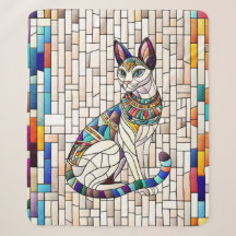 Gato Egípcio - Arte Mosaica